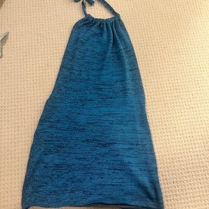 Halter backless dress